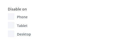 Divi Carousel Maker Responsive Visibility Settings